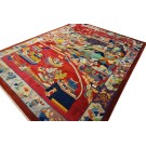 1920s Scenic Chinese Art Deco Carpet by Nichols Workshop