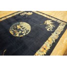 19th Century Chinese Peking Phoenix & Dragon Carpet