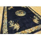 19th Century Chinese Peking Phoenix & Dragon Carpet