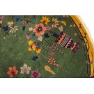 1930s Chinese Art Deco Oval Carpet