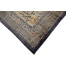 Late 19th Century W. Chinese Ningxia Silk Carpet 