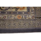 Late 19th Century W. Chinese Ningxia Silk Carpet 