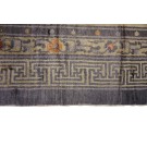 Late 19th Century W. Chinese Ningxia Silk Carpet 