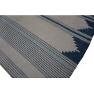 Early 20th Century N. Indian Cotton Dhurrie Carpet 