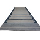 Early 20th Century N. Indian Cotton Dhurrie Carpet 