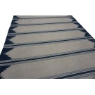 Early 20th Century N. Indian Cotton Dhurrie Carpet 