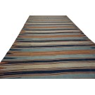 Early 20th Century N. Indian Cotton Dhurrie Carpet