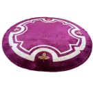 Early 20th Century Round French Art Deco Carpet