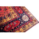 Early 20th Century Persian Silk & Wool Kashan Carpet