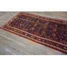 19th Century W Persian Sauj Bulak Carpet