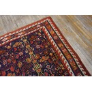 19th Century W Persian Sauj Bulak Carpet