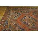 Early 19th Century Turkish Smyrna Oushak Carpet