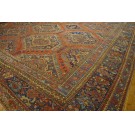 Early 19th Century Turkish Smyrna Oushak Carpet