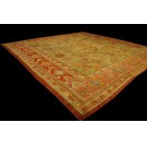 19th Century Turkish Oushak Carpet