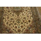 Mid-20th Century Persian Tabriz Carpet with Silk Highlights
