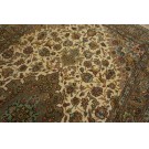 Mid-20th Century Persian Tabriz Carpet with Silk Highlights