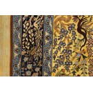 Mid 20th Century Persian Silk & Wool Isfahan Carpet