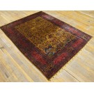 Early 20th Century Persian Silk Kashan Carpet 