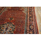 Early 20th Century Persian Bijar Carpet 