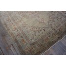 19th Century Persian Silk Tabriz Carpet 