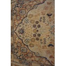 Late 19th Century Persian Tabriz Prayer Rug 