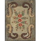 American Hooked Rug #17195