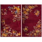 1930s Pair of Chinese Art Deco Carpets