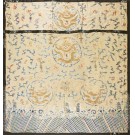 Early 19th Century Silk Chinese Dragon & Clouds Embroidery