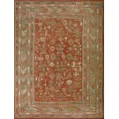 19th Century Turkish Ghiordes Oushak Carpet