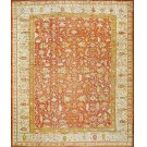 19th Century Turkish Angora Oushak Carpet