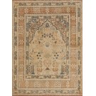 Late 19th Century Persian Tabriz Prayer Rug 