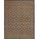 Late 19th Century Persian Tabriz Haji Jalili Carpet