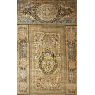19th Century Persian Tabriz Haji Jalili Triclinium Carpet 