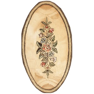 American Hooked Rug #17293