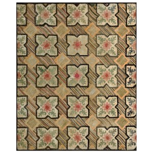 American Hooked Rug #17623