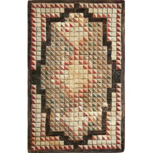 American Hooked Rug #20340