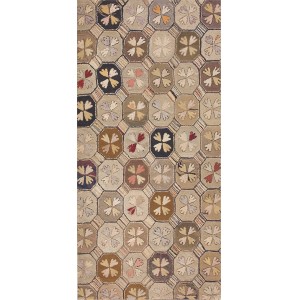 American Hooked Rug #23536