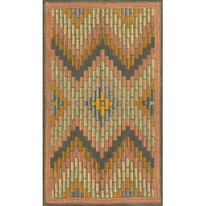 American Hooked Rug #6861