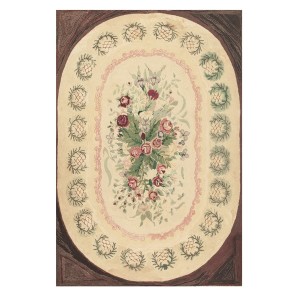 American Hooked Rug #7029