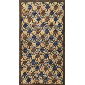 American Hooked Rug #19235