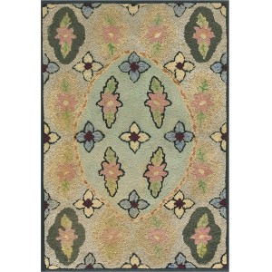 American Hooked Rug #17179