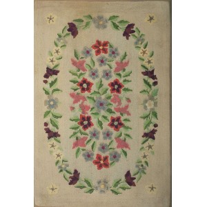 American Hooked Rug #17182