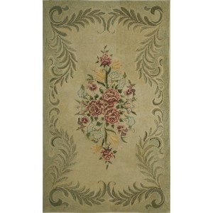 American Hooked Rug #17244