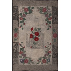 American Hooked Rug #17477
