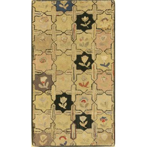 American Hooked Rug #17553