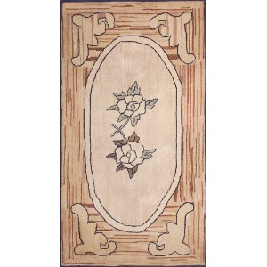 American Hooked Rug #17558