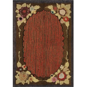 American Hooked Rug #17634