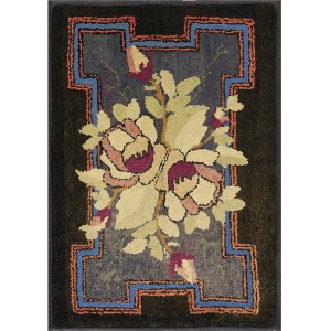 American Hooked Rug #17637