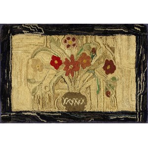 American Hooked Rug #17847