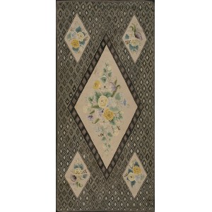 American Hooked Rug #19247